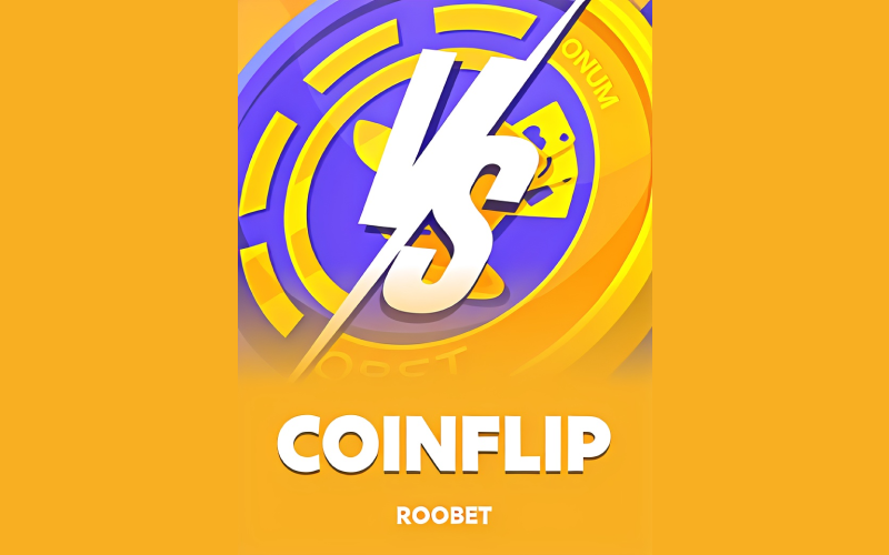 Probá el clásico Coinflip y duplicá tu apuesta con un solo clic en Roobet.