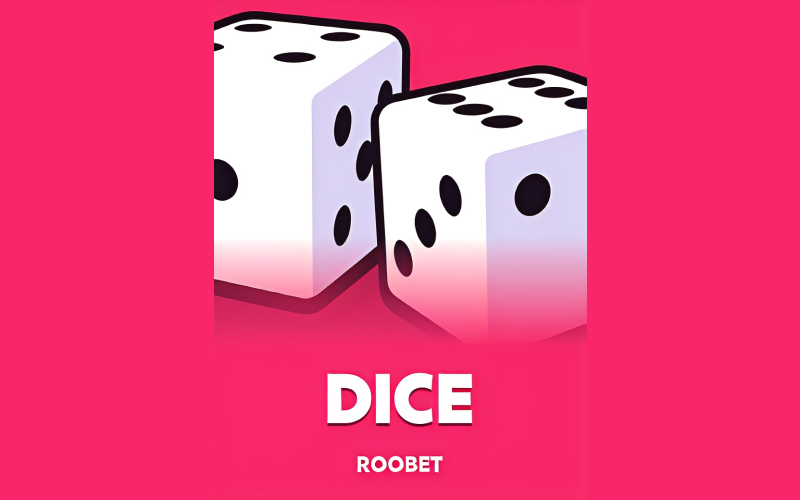 Probá tu suerte con el juego de Dice (dados) más transparente y justo de Roobet.