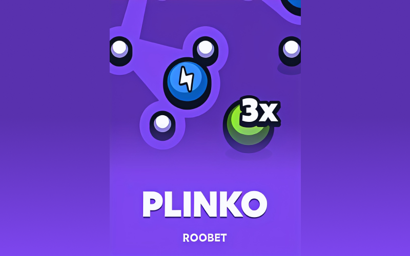 Dejá caer la bola en el Plinko de Roobet y ganá multiplicadores asombrosos.
