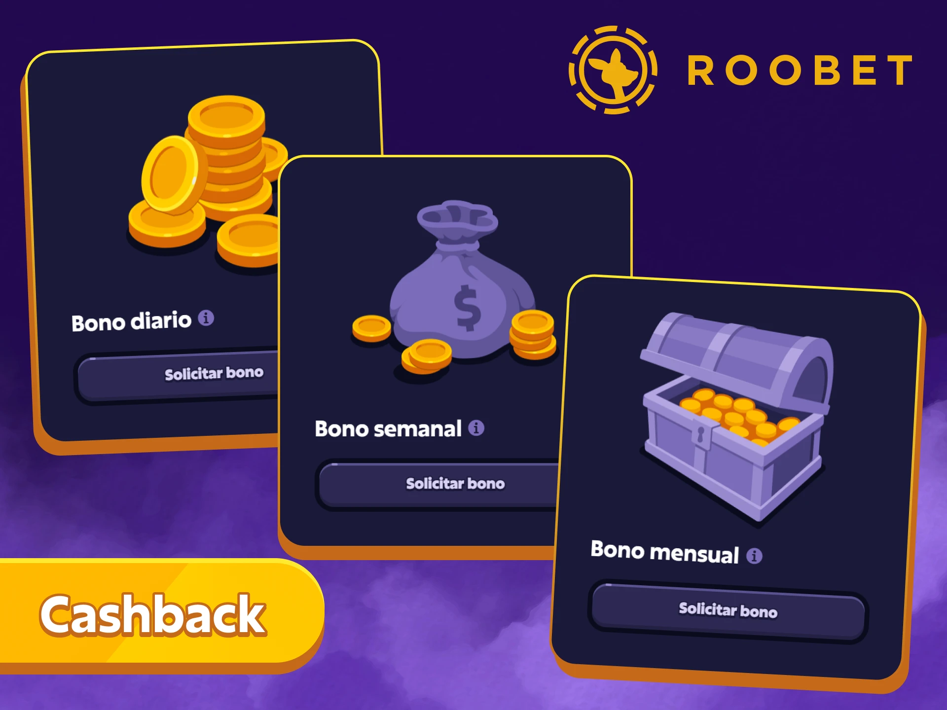 Recupera parte de tu dinero activando el cashback para jugadores de casino en Roobet.