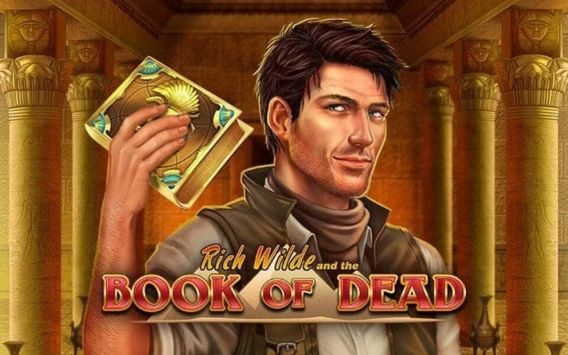 Explorá las antiguas pirámides de Book of Dead en Roobet.