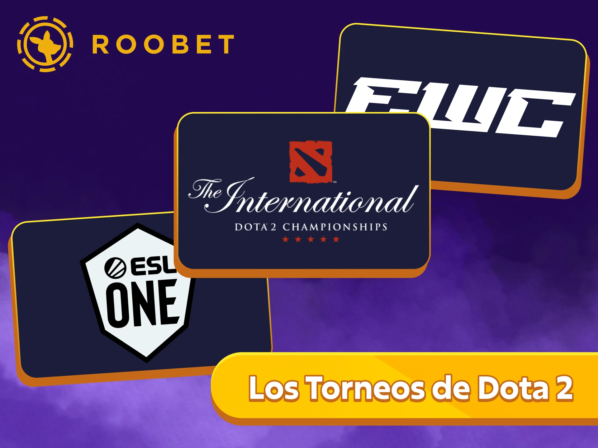 Sigue los torneos más importantes de Dota 2 con el casino Roobet.