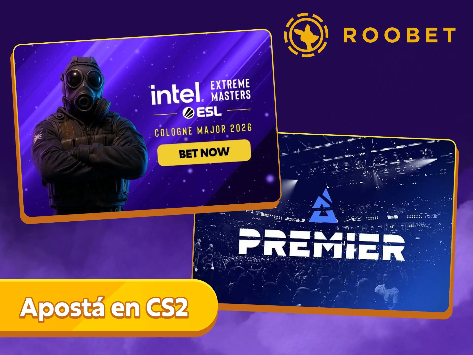 Viví la adrenalina de CS2 y ganá con tus apuestas en Roobet.