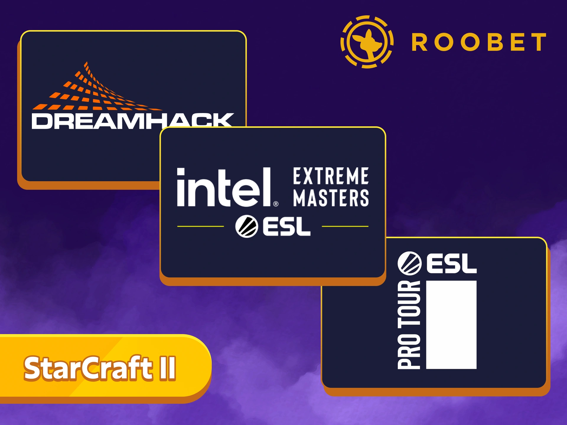 Pronosticá los resultados de StarCraft II y triunfá en Roobet.