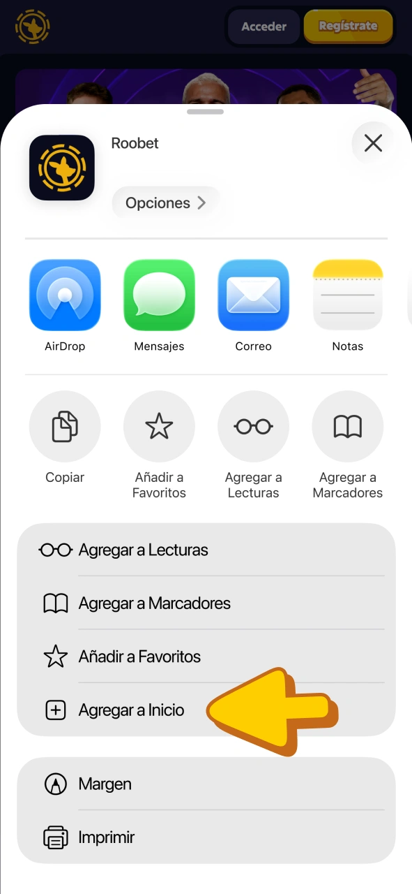Descarga la aplicación Roobet para apostar en MMA.