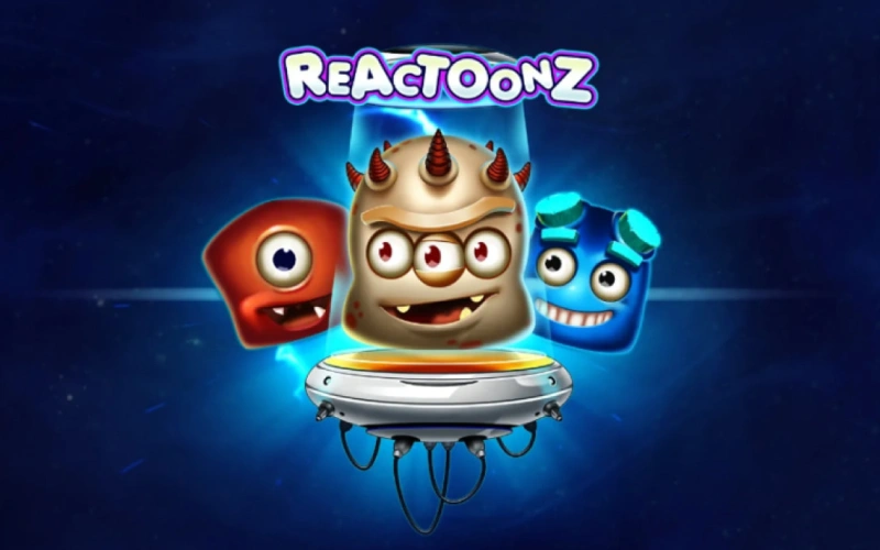Desatá las reacciones en cadena con los personajes de Reactoonz en Roobet.